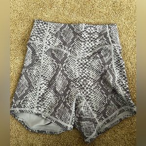 Balance Athletica / Vitality Snake Skin Boa Print Shorts